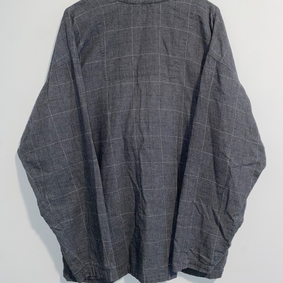 Ralph Lauren Polo Plaid Cotton Flannel Pajama Set Charcoal Gray Men's XL - Picture 3 of 7